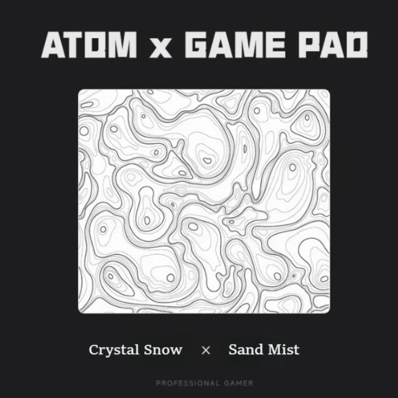 

Resin Hard Mouse Pads Crystal Snow/Sand Fog Customized Game Mouse Pad Smoother Surface Desk Pad Suitable for FPS Gaming Mats