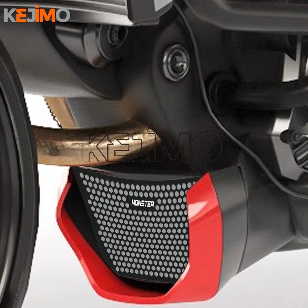 

Oil Cooler Guard FOR Ducati Monster1200 1200 S/R 1200S 1200R 2013-2023 2016 2017 2018 2019 2020 2021 Radiator Grille Guard Cover