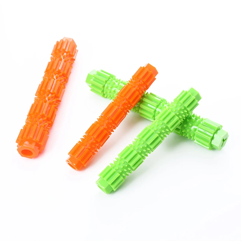 Dog toy Bite resistant teething stick Pet dog interactive play training chew toy