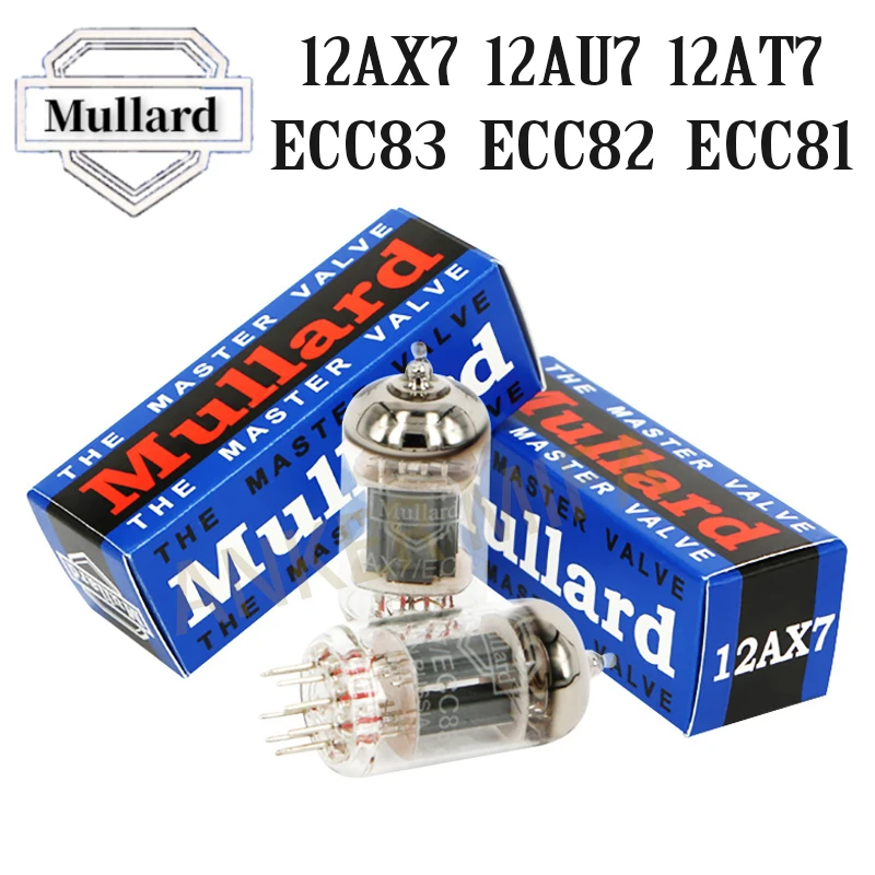 Mullard 12ax7 12au7 12at7 Vacuum Tube Replacement ECC83 ECC82 ECC81 Electronic tube Accurate Matching For Amplifier DIY Audio