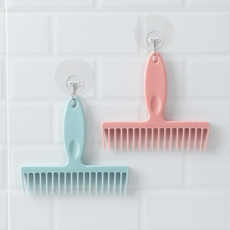 1pc Household Broom Hair Removal Comb, Removal Cleaning Tool For Clean The Hair And Dust On The Broom Bathroom,