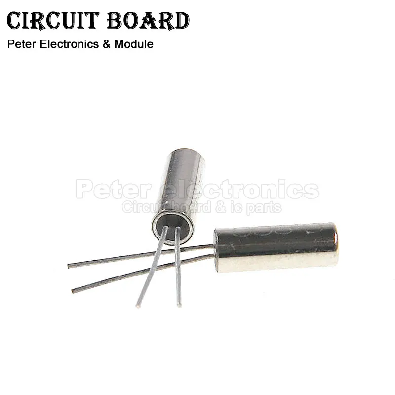 10pcs 2*6MM 3*8MM Oscillator Quartz Crystal Cylinder 32KMHz 32.768MHz 6MHz 8MHz 12MHz 16MHz 24MHz Frequency Resonator 2x6 3x8