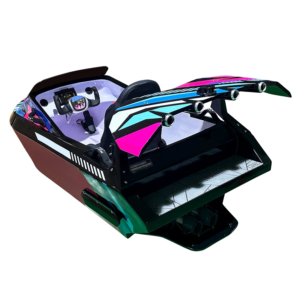 Smoky Karting Boats Aqua Karts Electric Removable Seat Mini Boats With Display