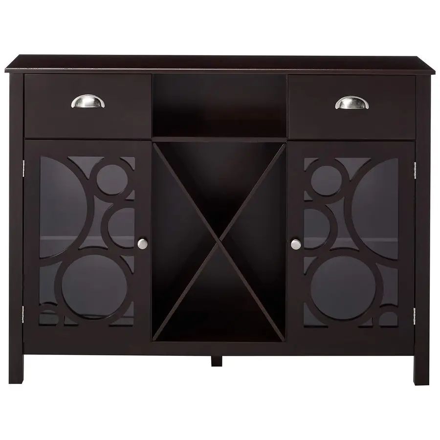 Marke Jamestown Holz Buffet Server Lagerung Sideboard Weinschrank, Kirsche