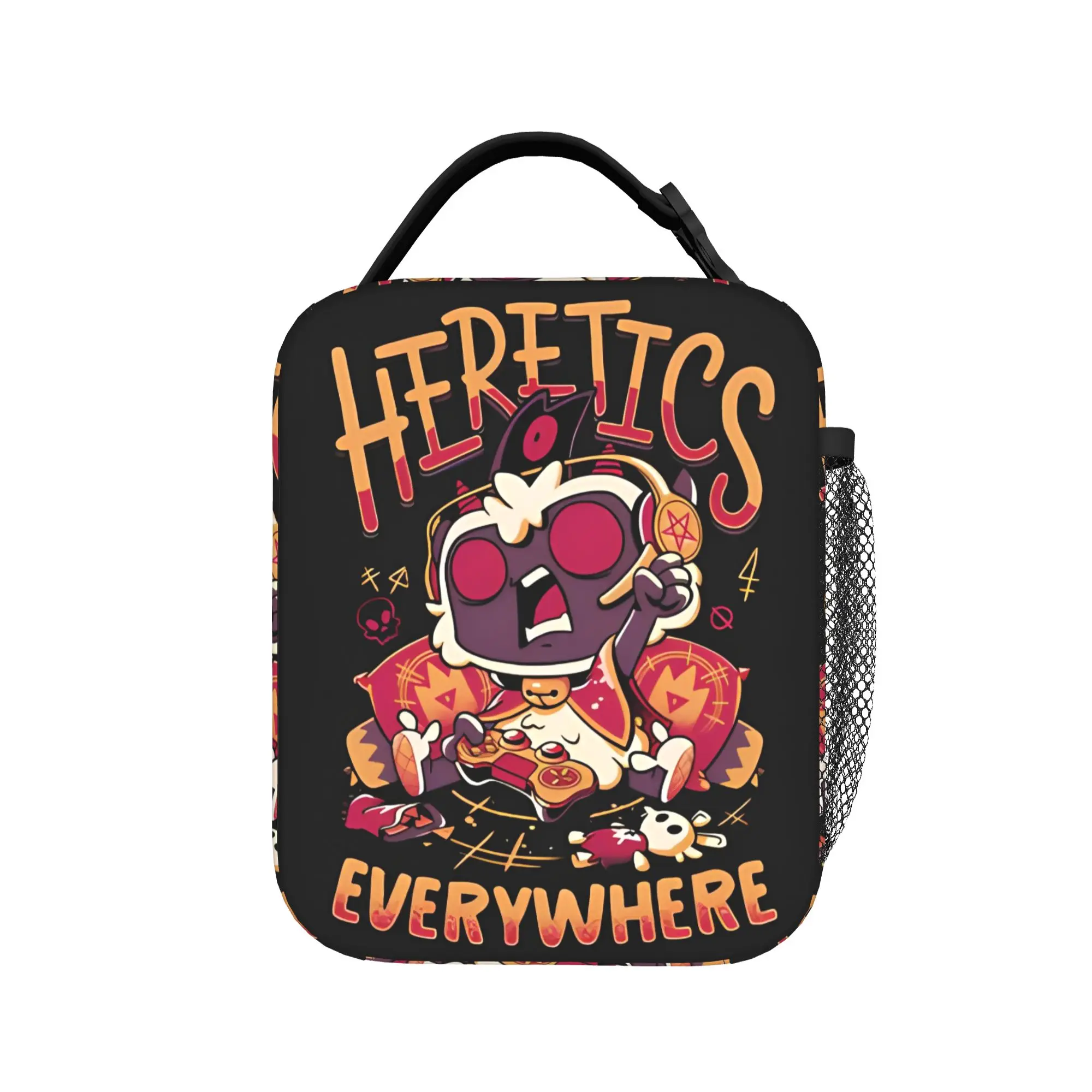 Cult Of The Lamb Video Games Insulated Lunch Bag Leakproof  Reusable Thermal Bag Tote Lunch Box Work  Picnic Men Women