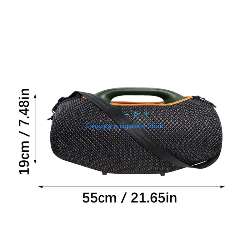 Outdoor-Lautsprecherabdeckung, verdickte, stoßfeste Polsterung, wasserdichte Außenseite und ergonomischer Riemen für Boombox 4 – Detail 6