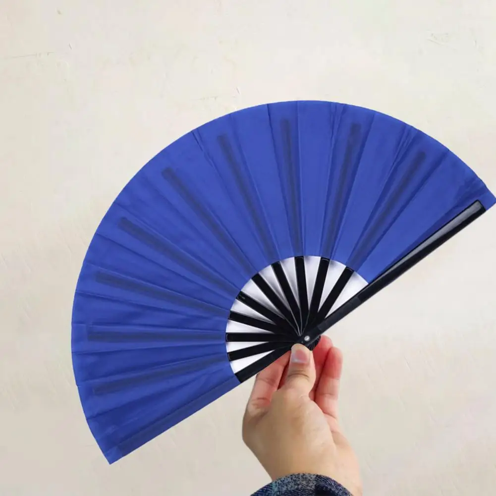 Tai Chi Fan Plastic Kung Fu Chinese Fan Decorative Arts Handheld Fan Dance Fans Folding Classical Performance Fans Dance Fans