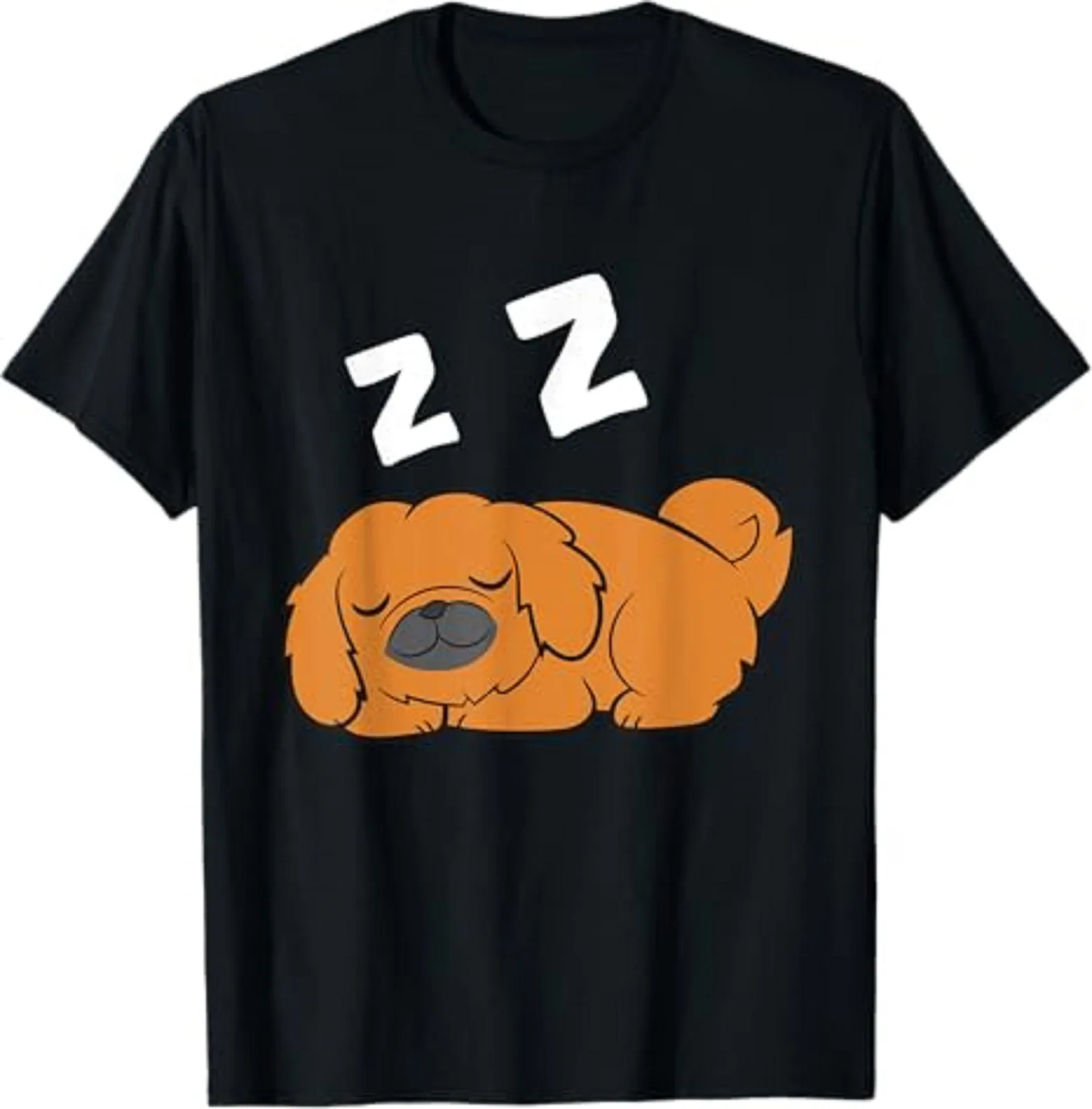 

Cute Dog Sleeping Dog Lover Gift Unisex T-Shirt Size S-5XL