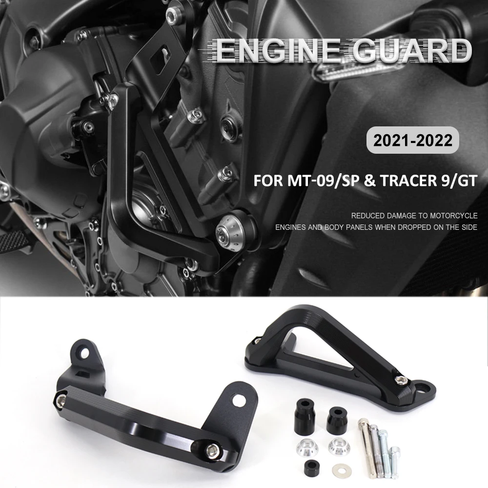 Motorcycle For Yamaha MT-09 MT09 SP XSR 900 Falling Engine Protetive Guard Cover Crash Bar Frame Protector Bumper Tracer 9 GT