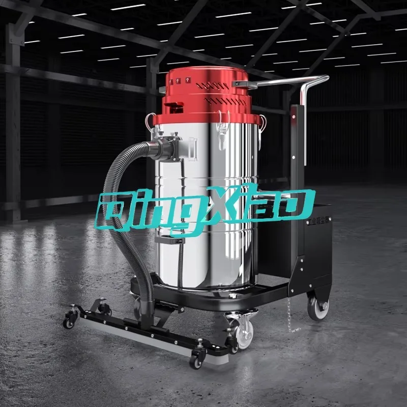 High Filtration Efficiency Industrial Vacuum Cleaner Wear-resistant Filter Three-gear Switch Control Manual Backblow Ash Removal