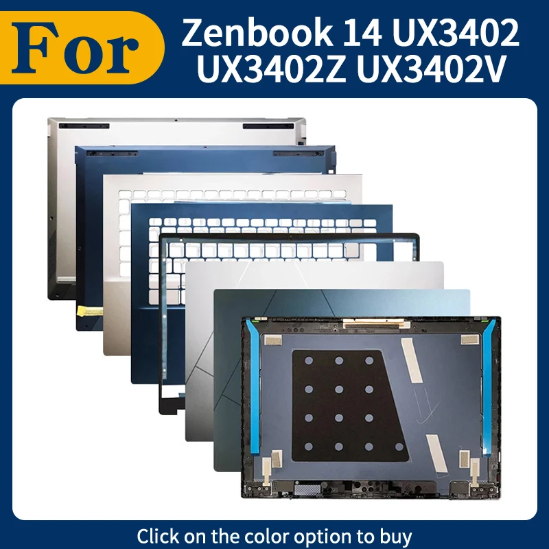 

New Laptop Cover For Zenbook 14 UX3402 UX3402Z UX3402V UM3402Y 2022 Palmrest Bottom Case