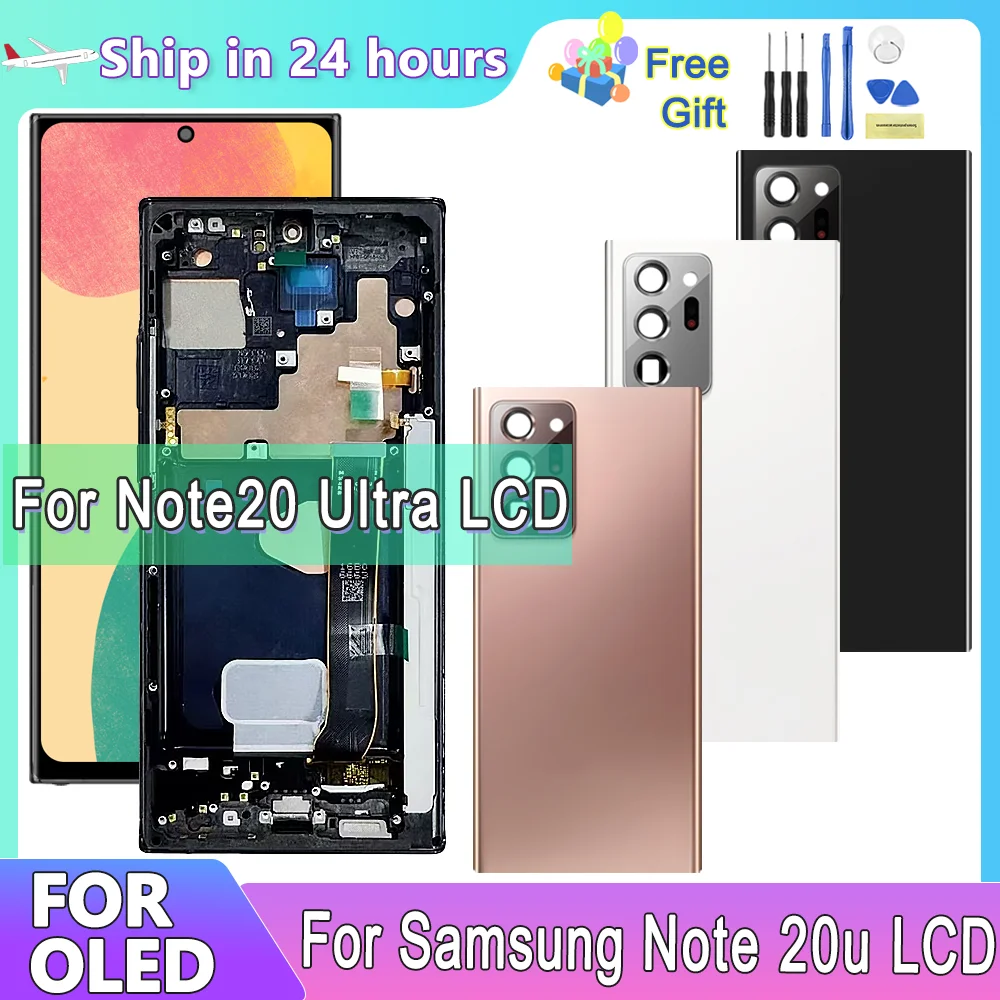 

Super OLED For Samsung Note 20 Ultra N986B N985 N985F LCD Display Note20 Ultra 5G SM-N986F LCD Touch Screen Support Fingerprint