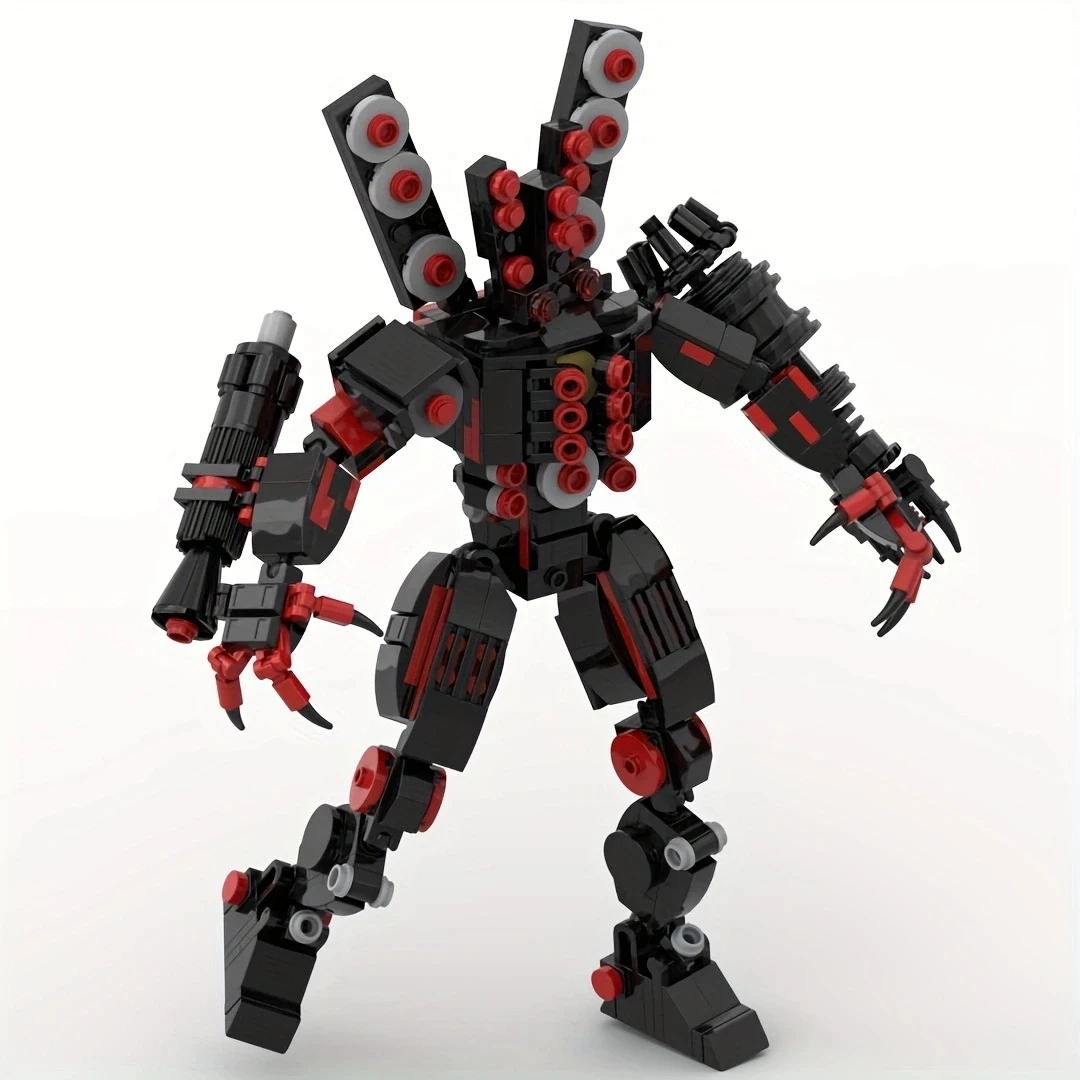 M‌OC Mutant Soundwave Mech 426PCS Building Blocks Robot Model DIY Transformable Toy Sci-Fi Gift for Adult Collectors