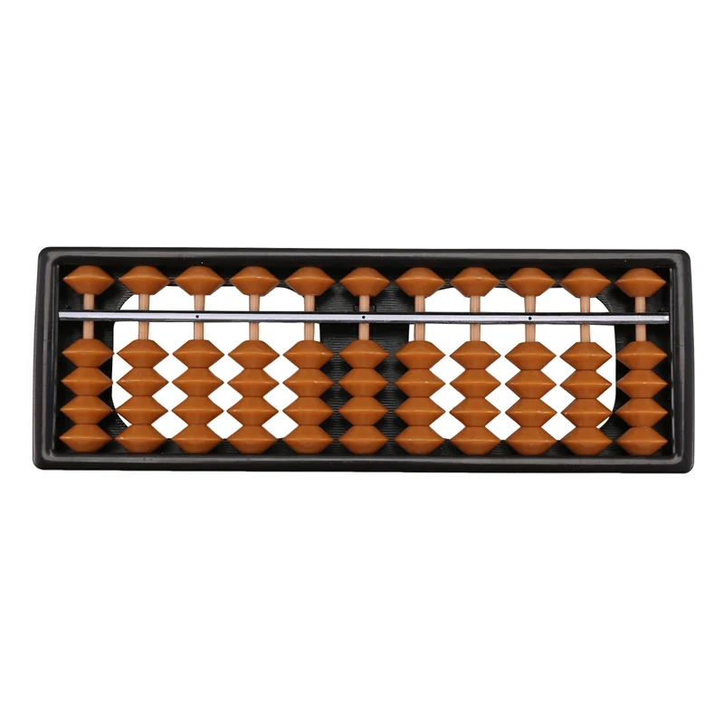 CYGJ-Abacus 11 رقمًا للأطفال في المدارس تعلم الرياضيات الحسابية الصينية التقليدية المعداد التعليمية للأطفال