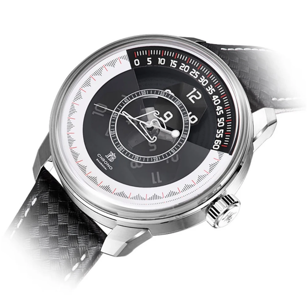 Shanghai Watch Magic Formula Men's Automatic Watches 100M Waterproof Octagonal Digital Hour Dial Mechanical Watch Luminous 22FB