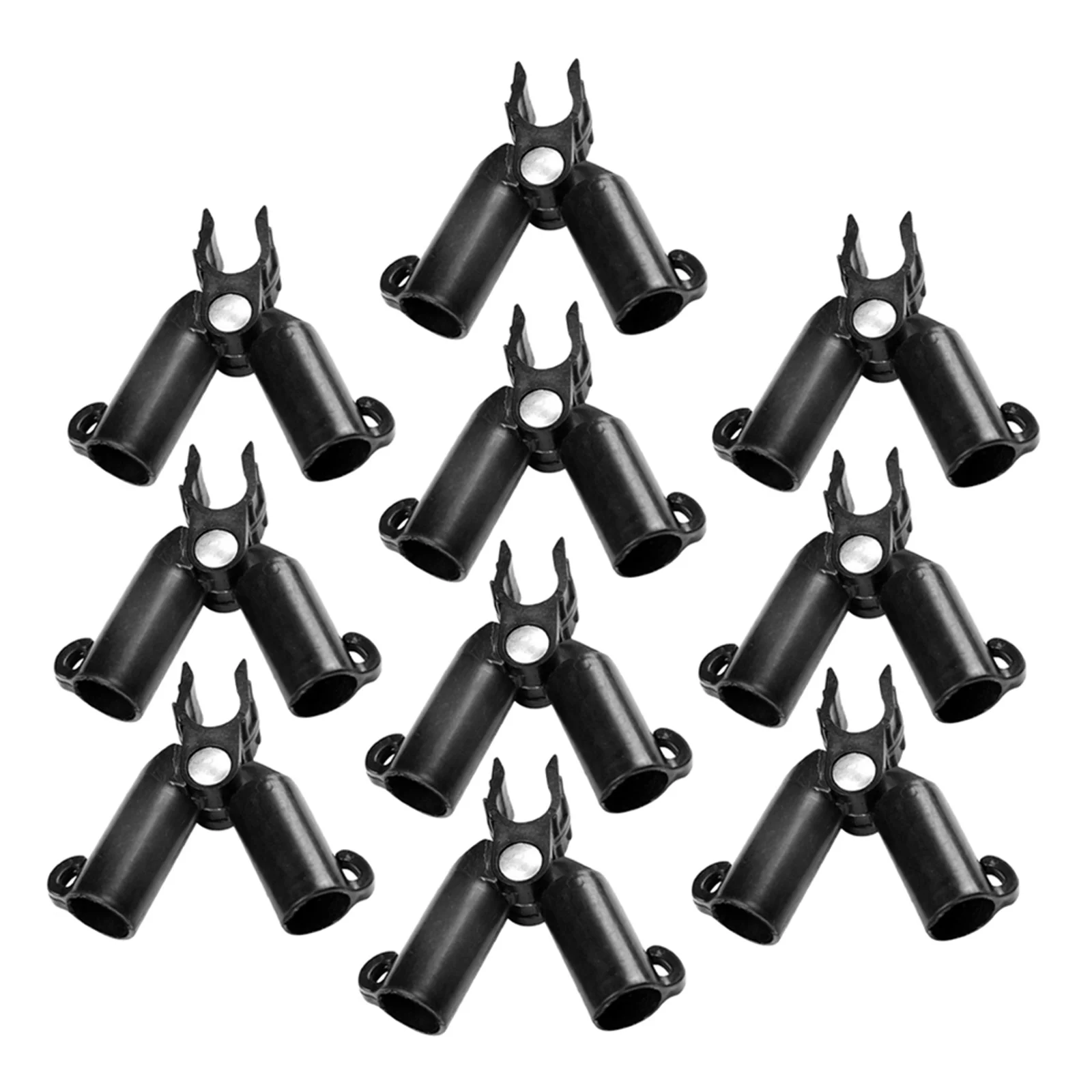 

10Pcs Garden Stake Connectors Plant Trellis Clips Plastic Attachment for Greenhouse Plant Support Gardening Clips