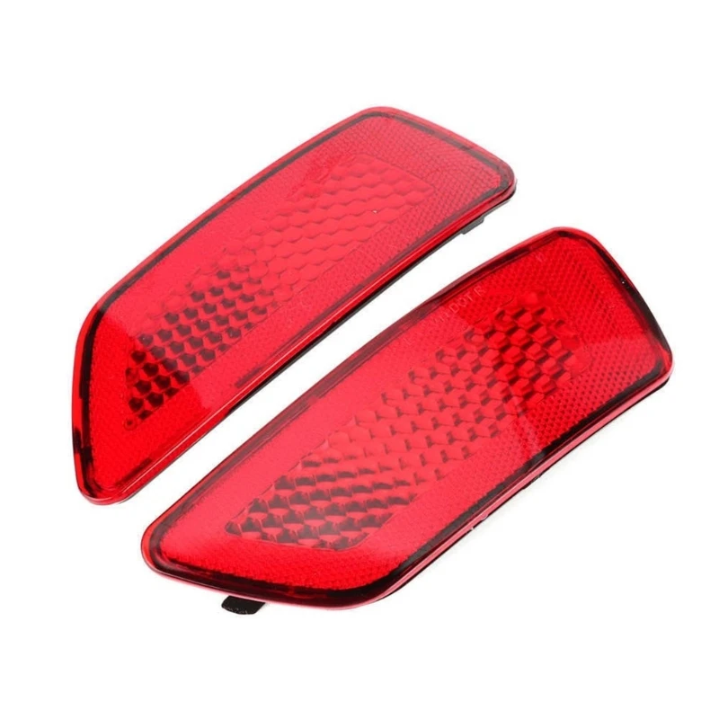 Rear Bumpers Reflector Light Assembly Car Safety Rear Bumpers Reflective Lights 57010720AC Replacement for SUVs Vehicles