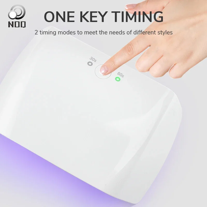 Lampada per unghie UV portatile a LED per strisce per unghie Mini luce UV tascabile per lampada per unghie in gel con 2 timer per nail art in gel a polimerizzazione rapida