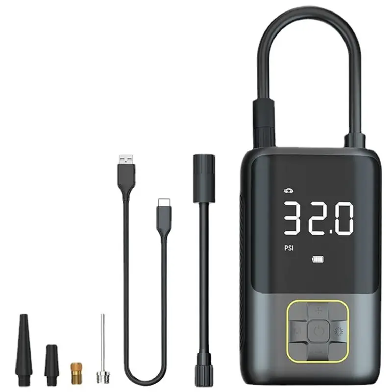 

Простой электрический насос для накачивания, портативный мини-беспроводной интеллектуальный цифровой насос для накачивания