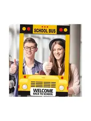 First Day of School Photo Frame Back to School Photo Booth Frame for Classroom Decorations