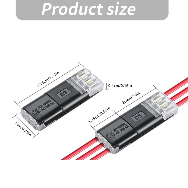 High Performances Terminals Blocks Flame Retardant 9A 300 for Stable Power Transmission In Various Devices C7AC