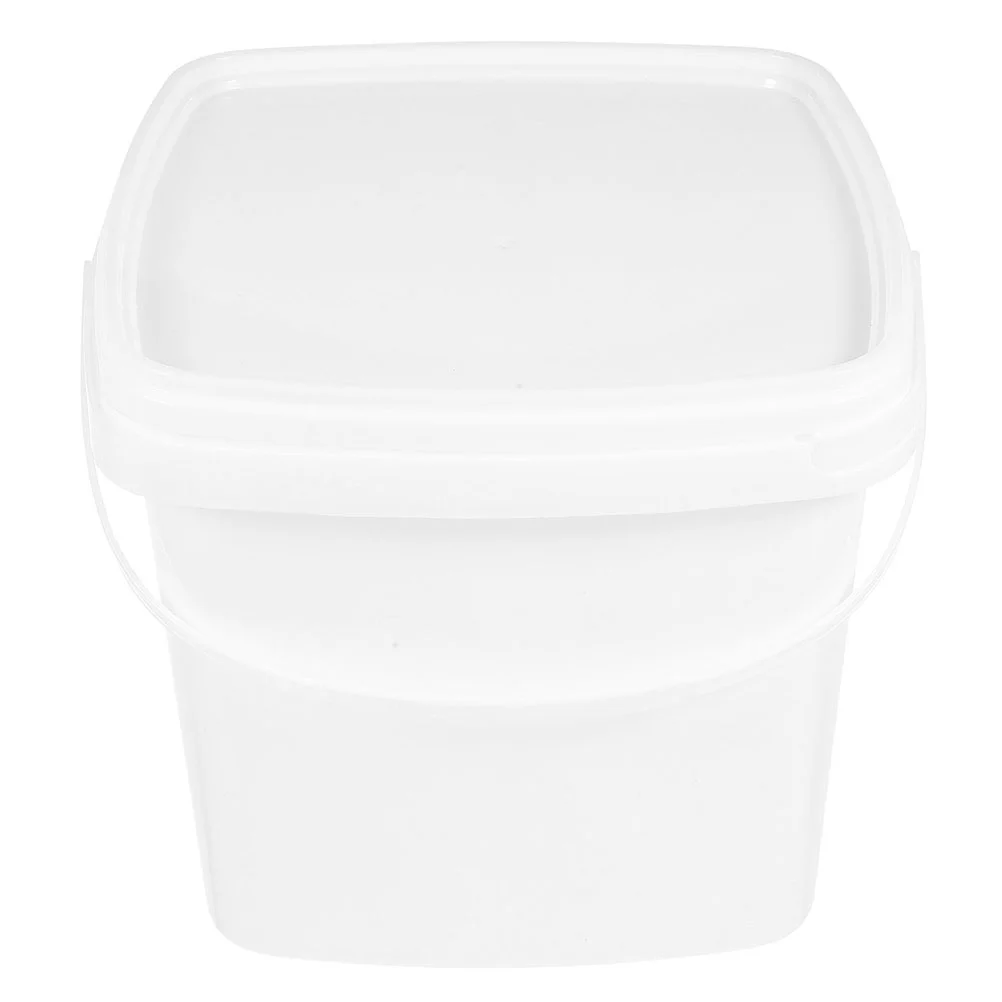 Bucket Freezer Food Container Paint Storage Cans Ice Cream with Lid Empty Packaging Barrel