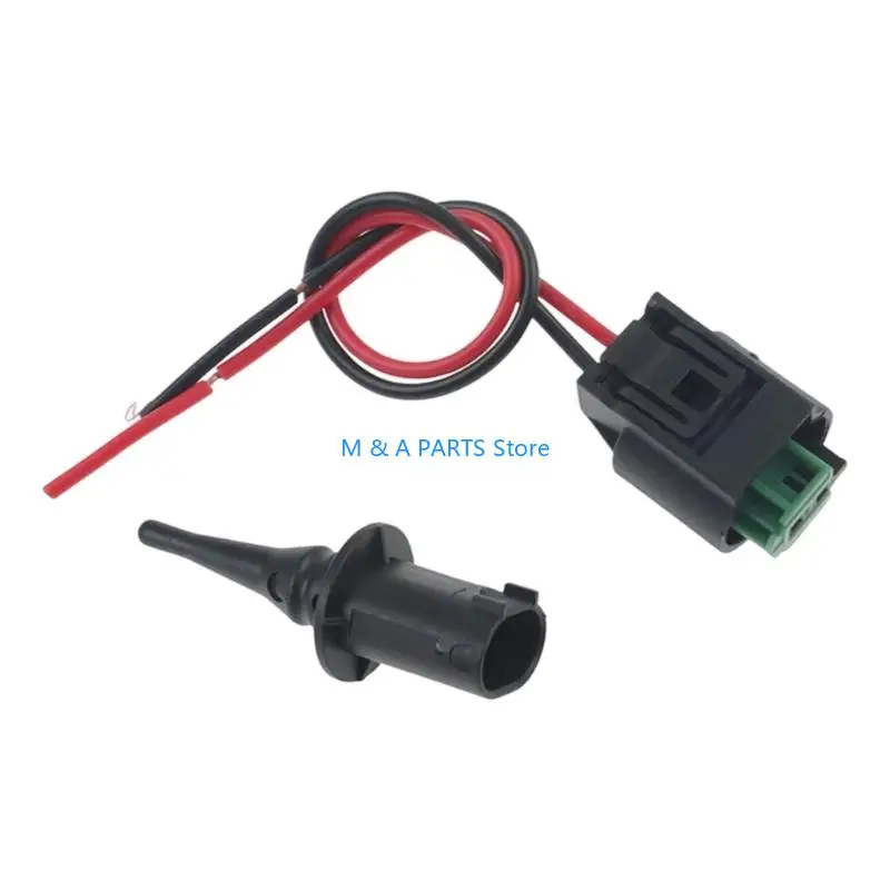 U1JF Black Housing Temperature 0075421318 Metal Probe Repair Part for Cooling Service and Fitment Review Use