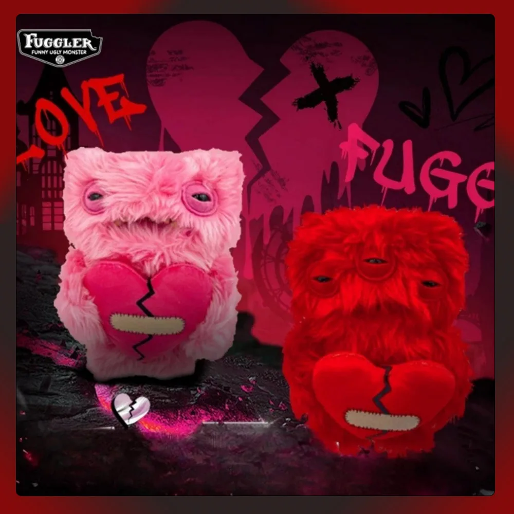 ألعاب قبيحة Fuggler Monsters الأصلية من القطيفة، سراويل مضحكة لحوش الأسنان للعطلات، سراويل داخلية McGoo ‌   هدية دمية محشوة على شكل أرنب سنجاب