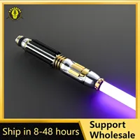 Lightsaber Neopixel Jedi Laser Sword Metal Hilt Heavy Dueling Sensitive Smooth Infinite Changing Hitting Sound LTG Light Saber