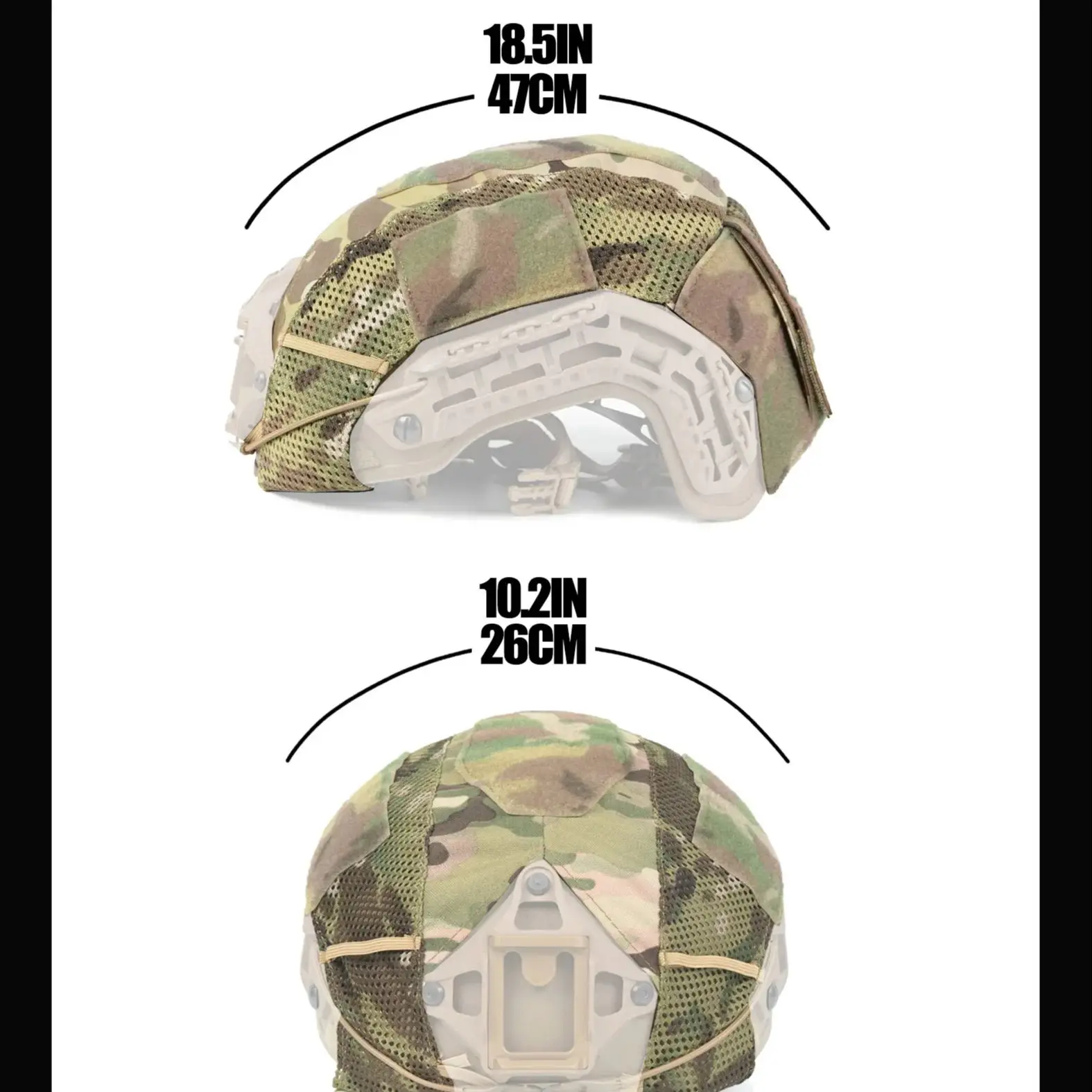 Dmgear CAIMAN Helmet Cover Mesh For Size XL SF Helmet Tactical Protective Gear Airsoft Hunting Accessory Outdoor Equipments Hunt
