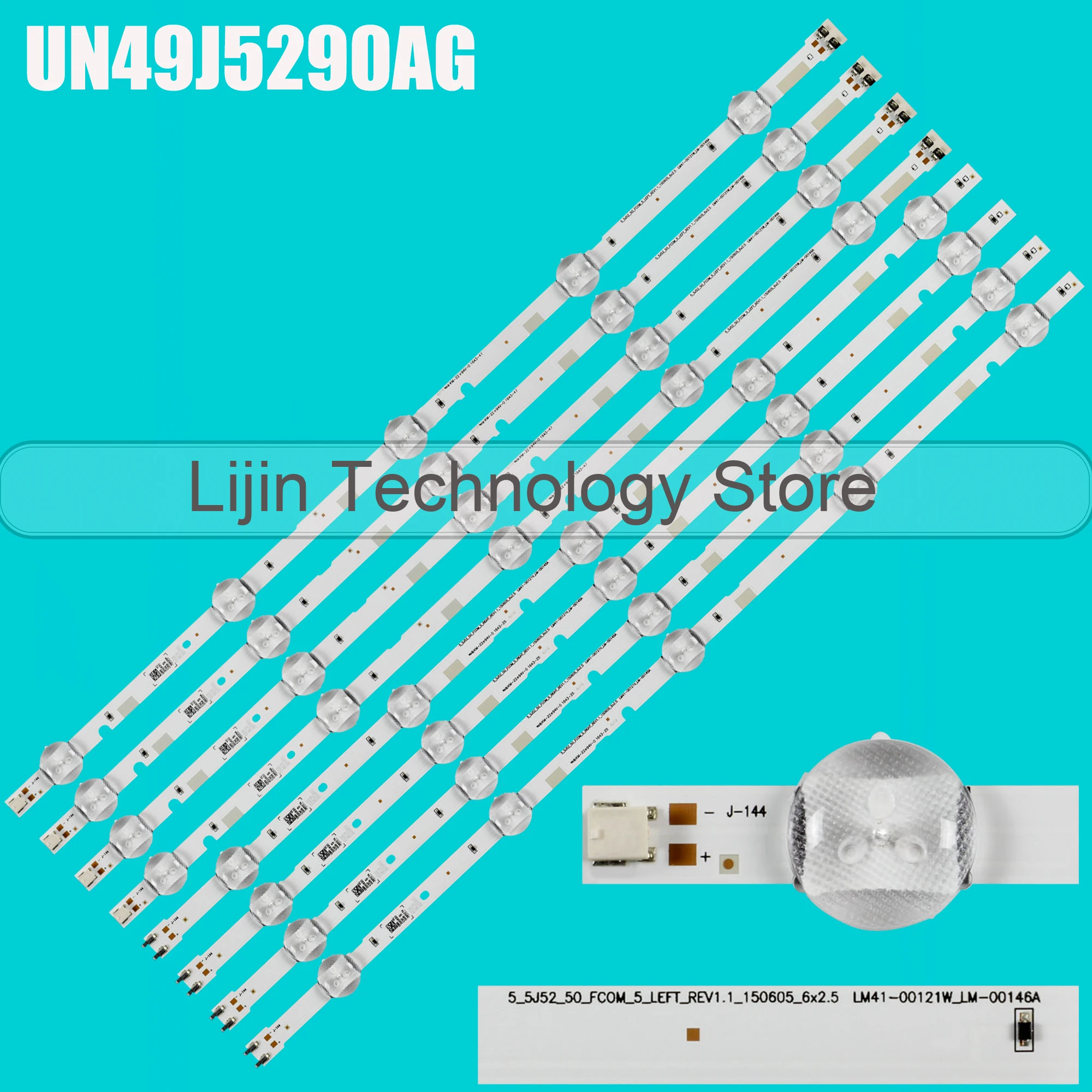 LED Strip For UE49M5300 UN49M5300 UN50J5000AF UN49J5200 UN49J5290 UN49J5290AG UA49N5380 UA49N5300 UN49J5200AG UE49N5000 UA49N510