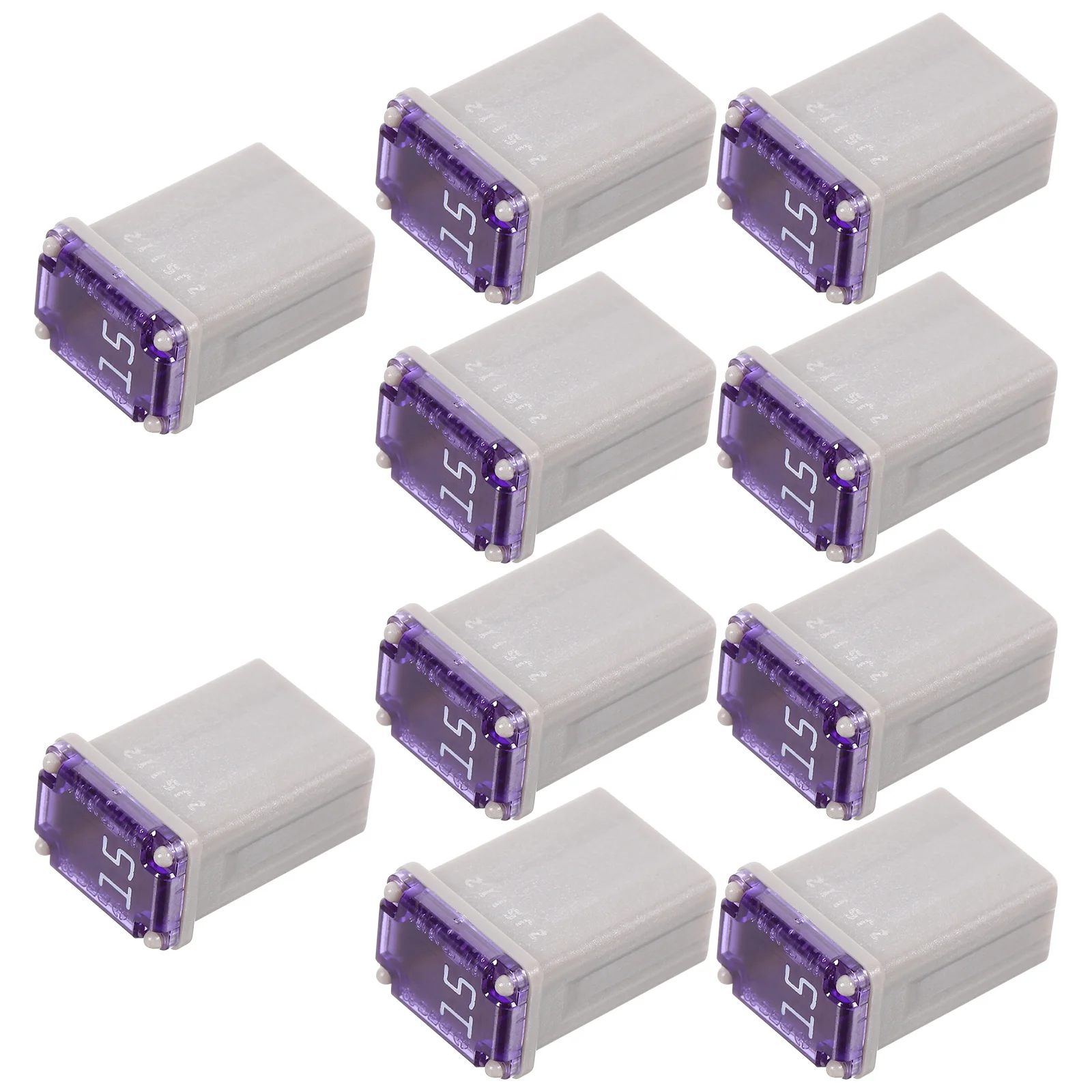 

10pcs Mini 15A Automotive 15 Amp Micro Car Micro Circuit Protection Kit For Electrical Safety Wiring Reliable Spares
