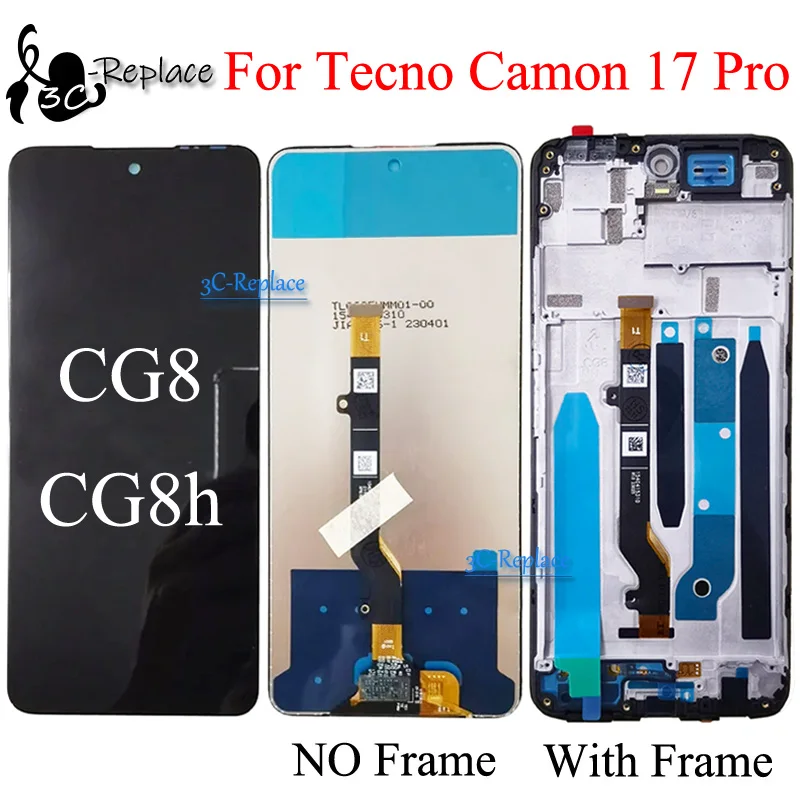 مراجعة تفصيلية لشاشة LCD لجهاز Tecno Camon 17 Pro: تجربة موثوقة وعالية الجودة