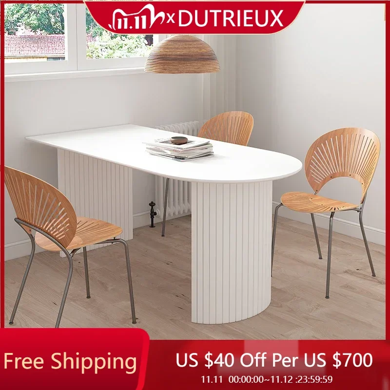 

Space Savers Dining Table Cover Waterproof Kitchen Modern Dining Table Side Elegant Set Sala Da Pranzo Dining Room Furniture