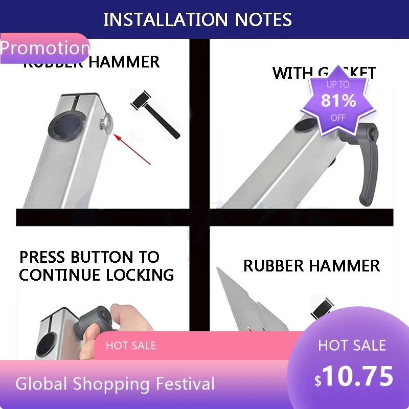 

080040803Modifizierte Universelle Klapphalterung, Drehbares Tischbein, Seitlich Anhebbares hängendes Tisch Tischb