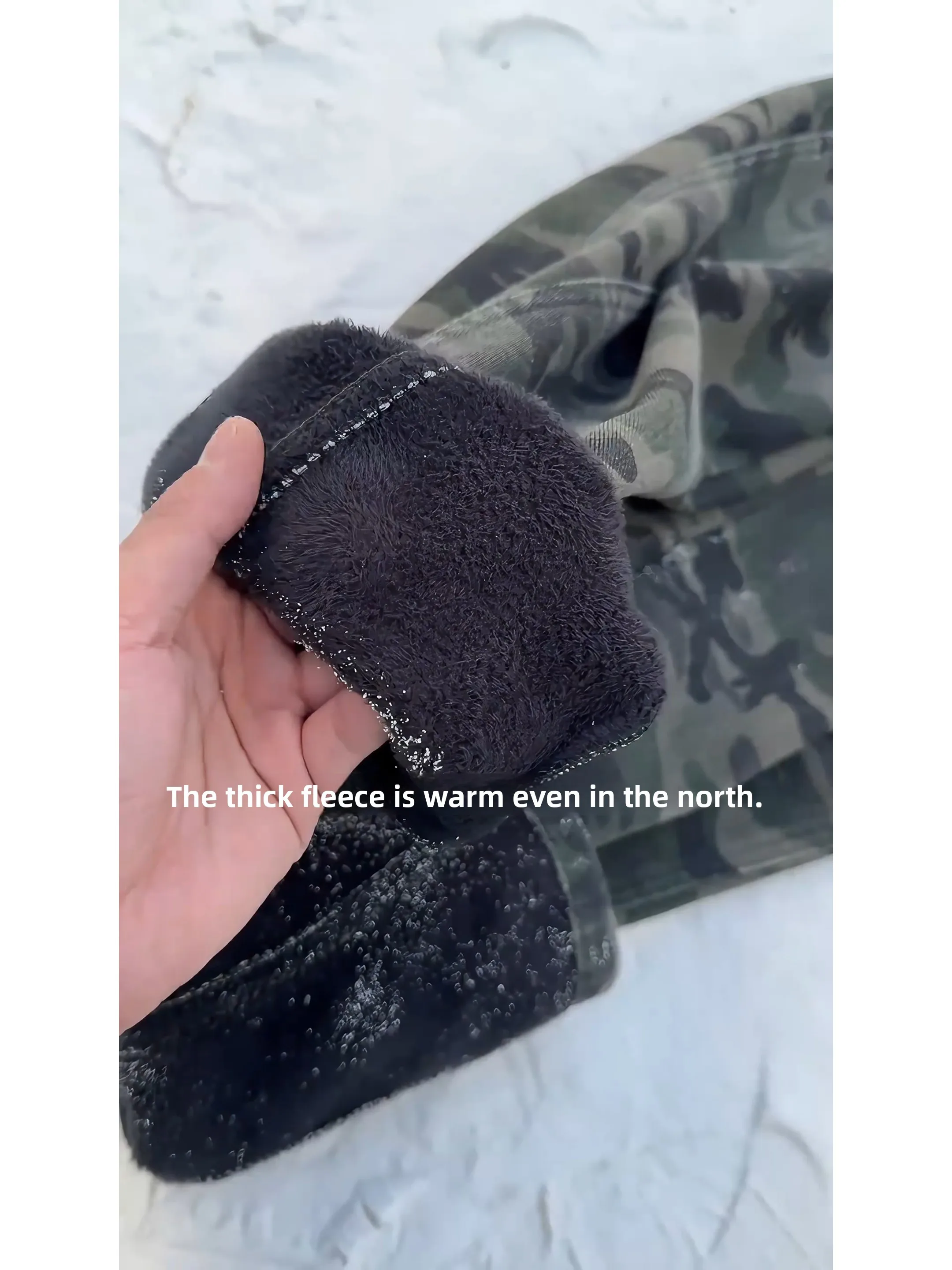 

Мужские утепленные джинсы прямого кроя на флисовой подкладке, осенне-зимняя рабочая одежда, камуфляжные брюки, модный дизайн, повседневные хлопковые джинсовые брюки