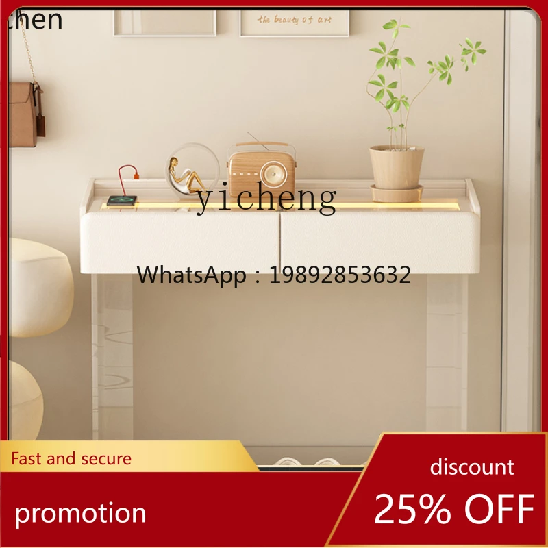 

Декоративный столик HXL для прихожей, узкий пристенный столик, акриловый столик для входной зоны.