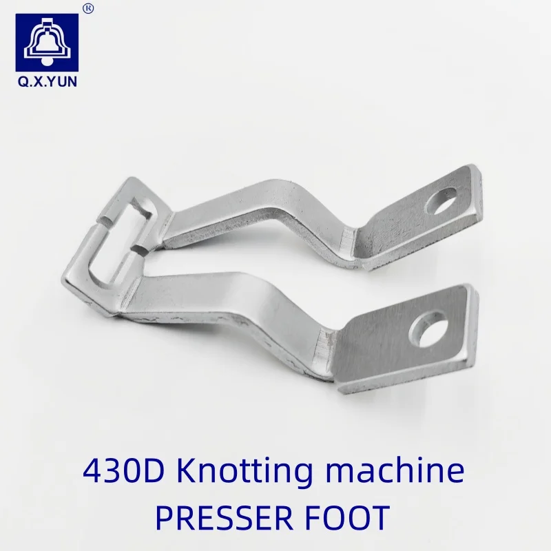 Q.X.YUN 1Set Brother 430 430D 12MM-45MM Knot Tying Machine Presser Foot Work Dlamp Ang Feed Plate