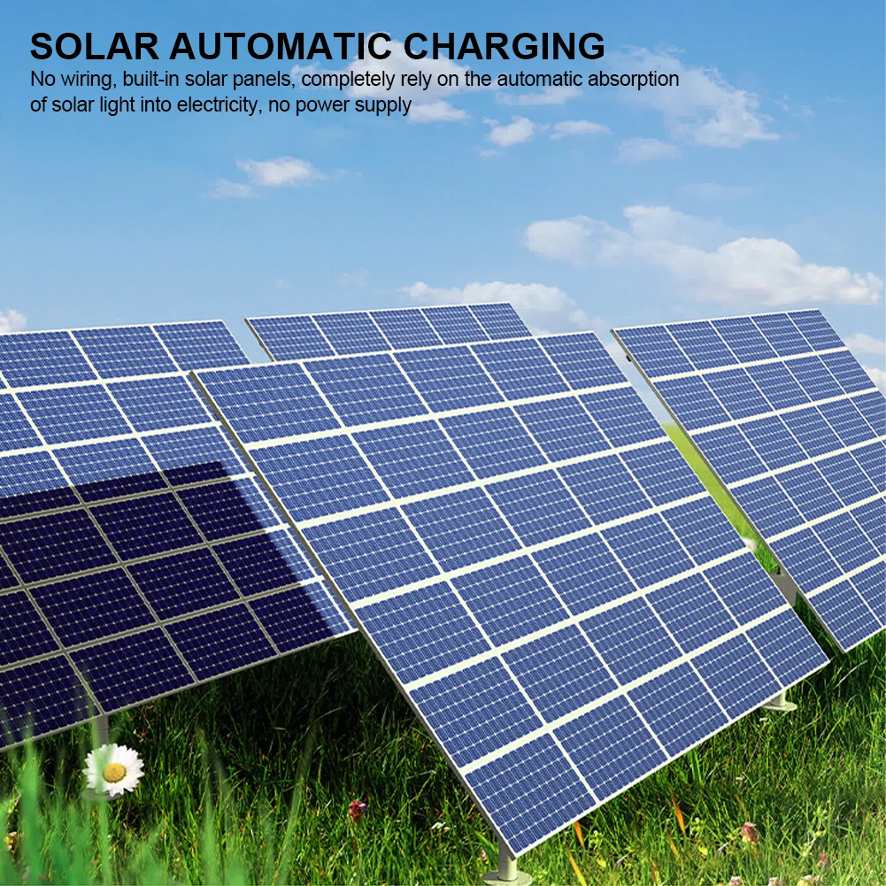 Waterproof Solar Power Traffic Warning Light In-Night Caution Strobe Flashlight LED Alarm Lamp for Car Motorcycle Bicycle