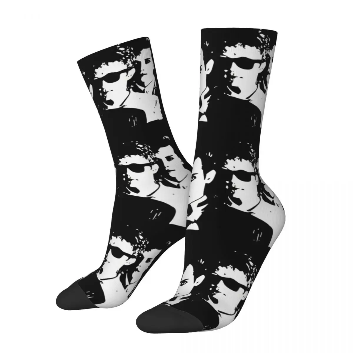 

Bauhaus Socks Men's Women's Polyester Funny Happy Socks High Quality Spring Summer Autumn Winter Middle Tube Socks Gift