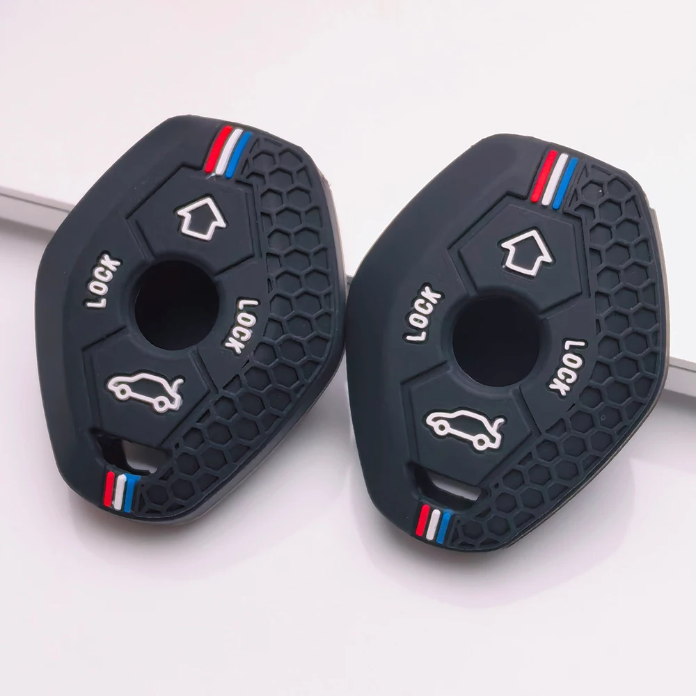 Key Fob Cover for BMW E46 E90 E91 E92 E93 Anti-Scratch Shockproof Soft Grip Button Friendly Easy Install Car Accessory New