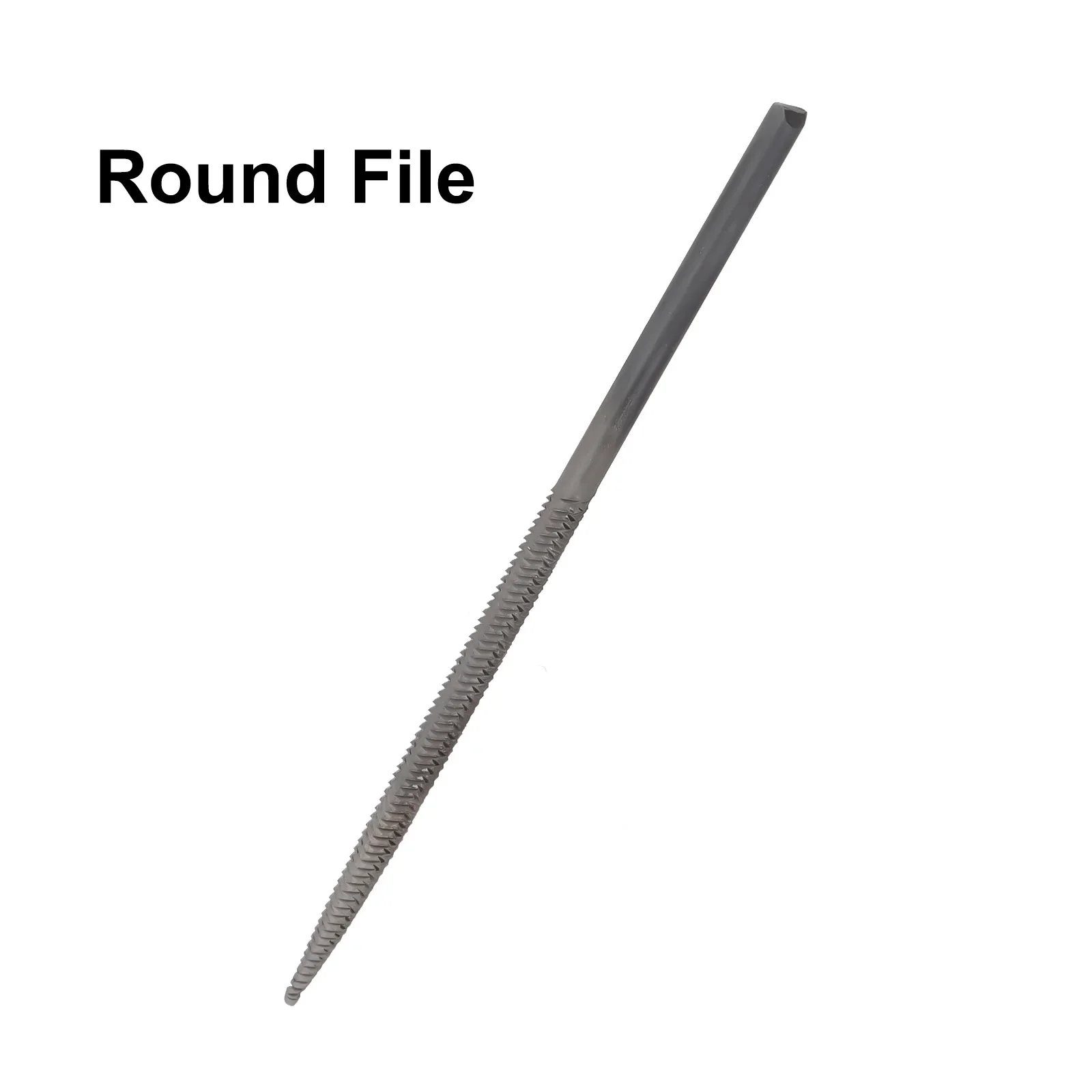 3 Types 1pc Industrial Steel Files Set Flat/Round/Triangle For Metalworking Woodworking Steel Rasp File Air File Saw Accessories