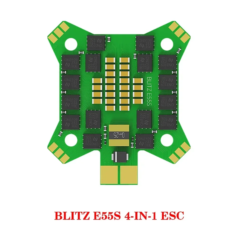 IFlight BLITZ ATF435 Flight Controller With BLITZ E55S 4-IN-1 2-6S ESC/ BLITZ 1.6W VTX for RC FPV Drone