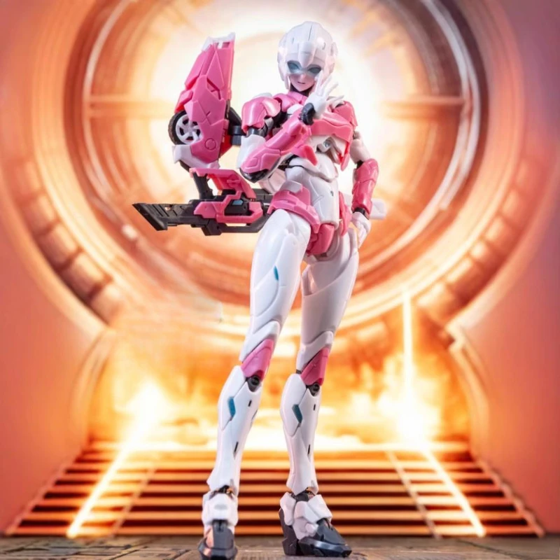 【Spot Goods】Transformed Toys M66336 Feinbeschichtete zusammengebaute Version Pink White Meili Ash Alsey Modell Originalverpackung Sammlung Geschenk