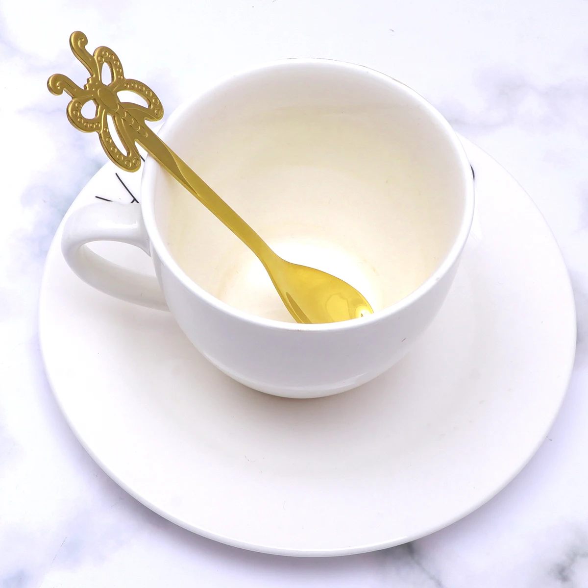 

Fruit Stainless Steel Spoon Mirror Finish Long H Salad Fork Creative Kitchen Versatile Eating Tool Smooth Edge