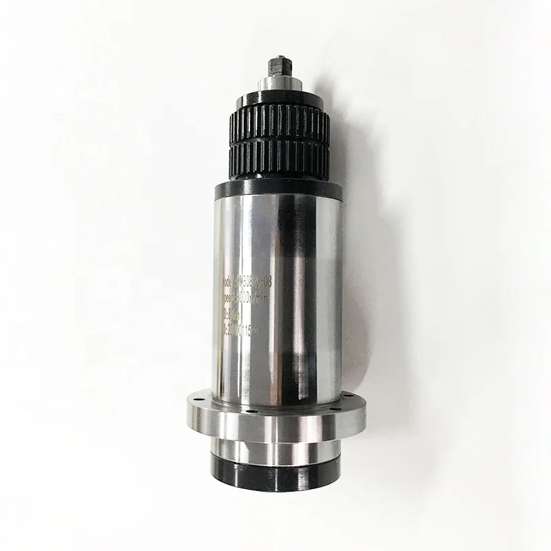 

Machine Center Machine Tool Belt Spindle OD 80mm ISO20 8000rpm Cnc Milling Spindle ISO20 ATC Belt Driving Spindle