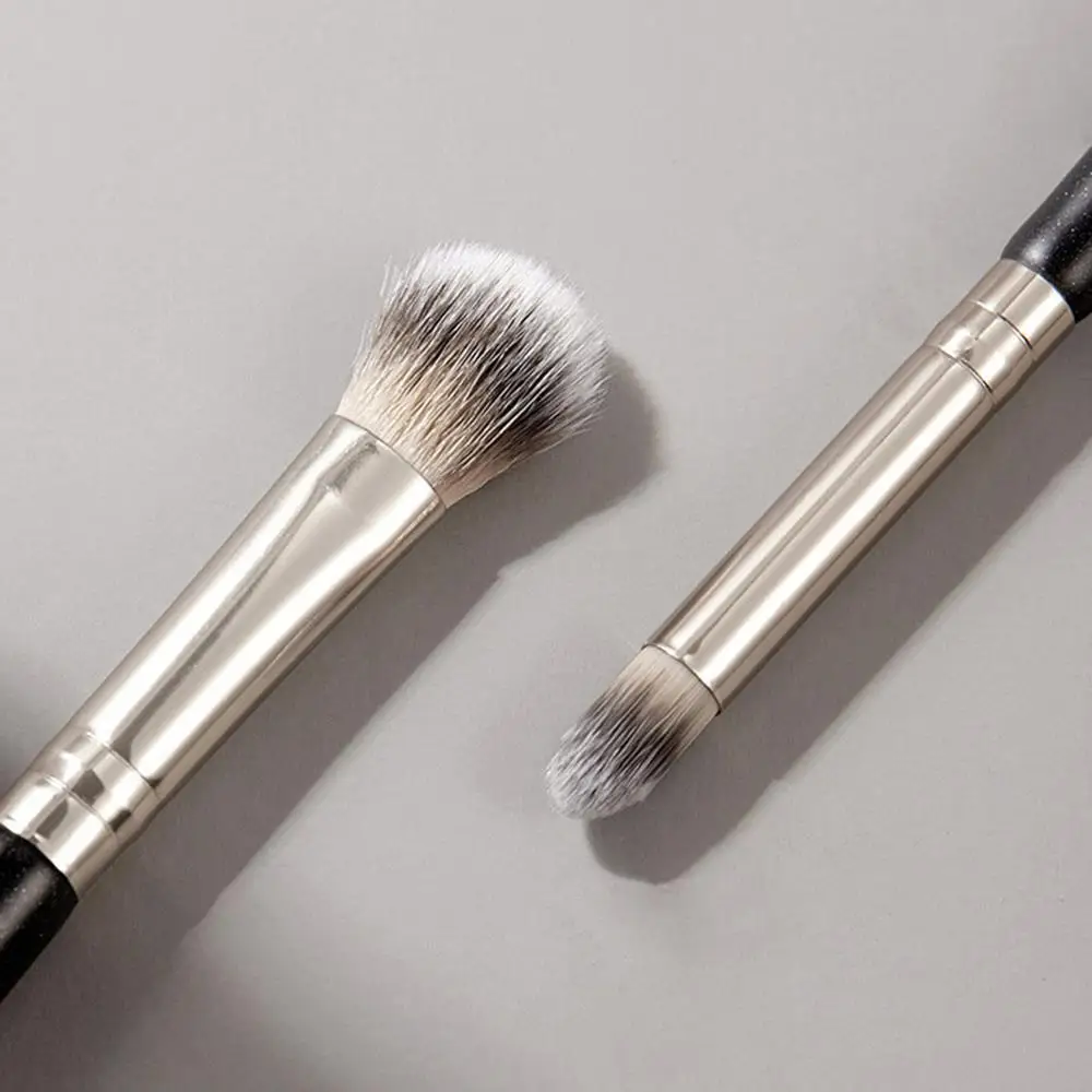 Double-ended Soft Bristle Eye Shadow Brush Natural Blooming Angled Eye Shadow Smudge Brush Daily Beauty Make-up Brush Tools