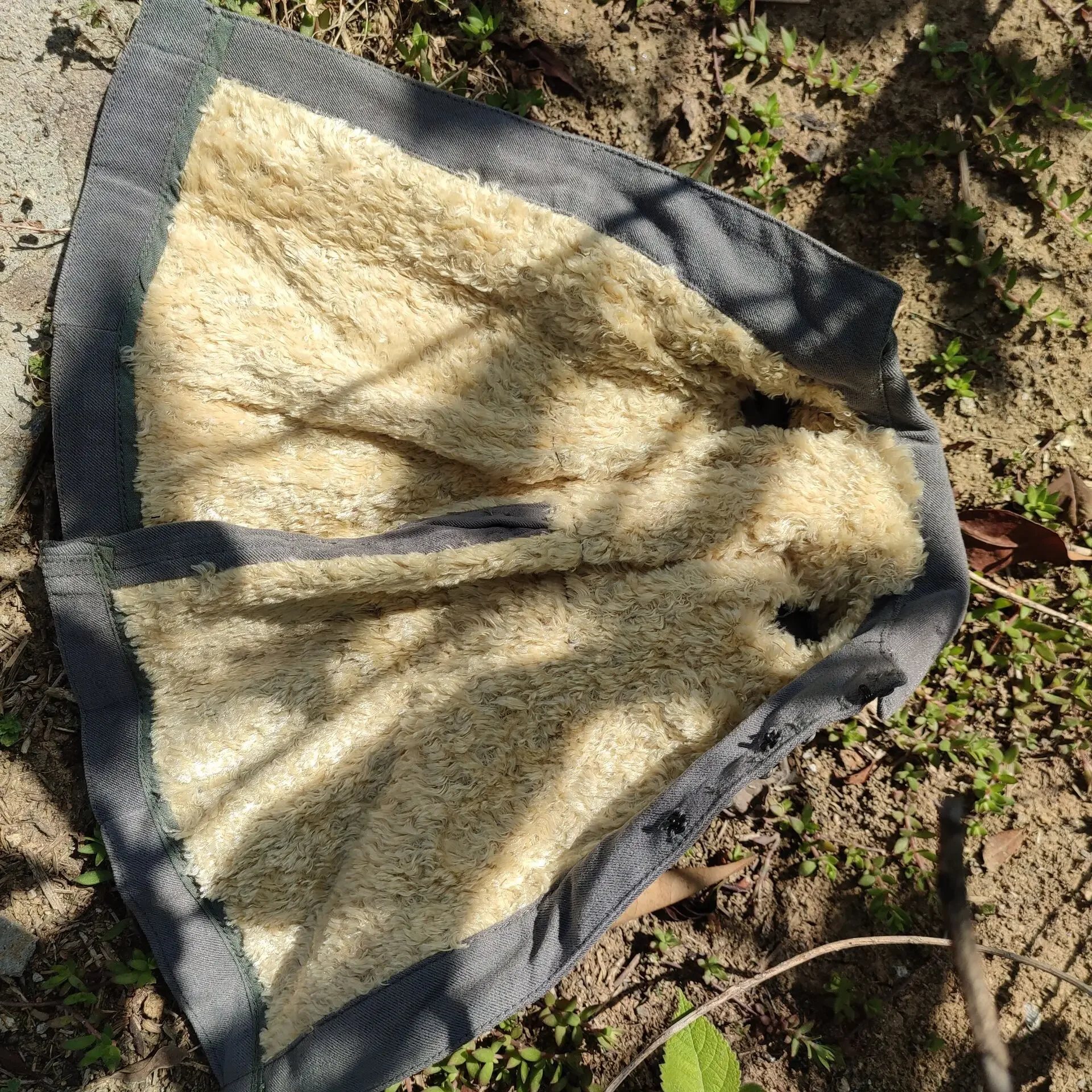 ชุดเสื้อโค้ทกำมะหยี่สีเทาสำหรับฟิกเกอร์ทหารเยอรมันสมัยสงครามโลกครั้งที่ 2 ขนาด 1/6 สำหรับตุ๊กตาทหารขนาด 12 นิ้ว