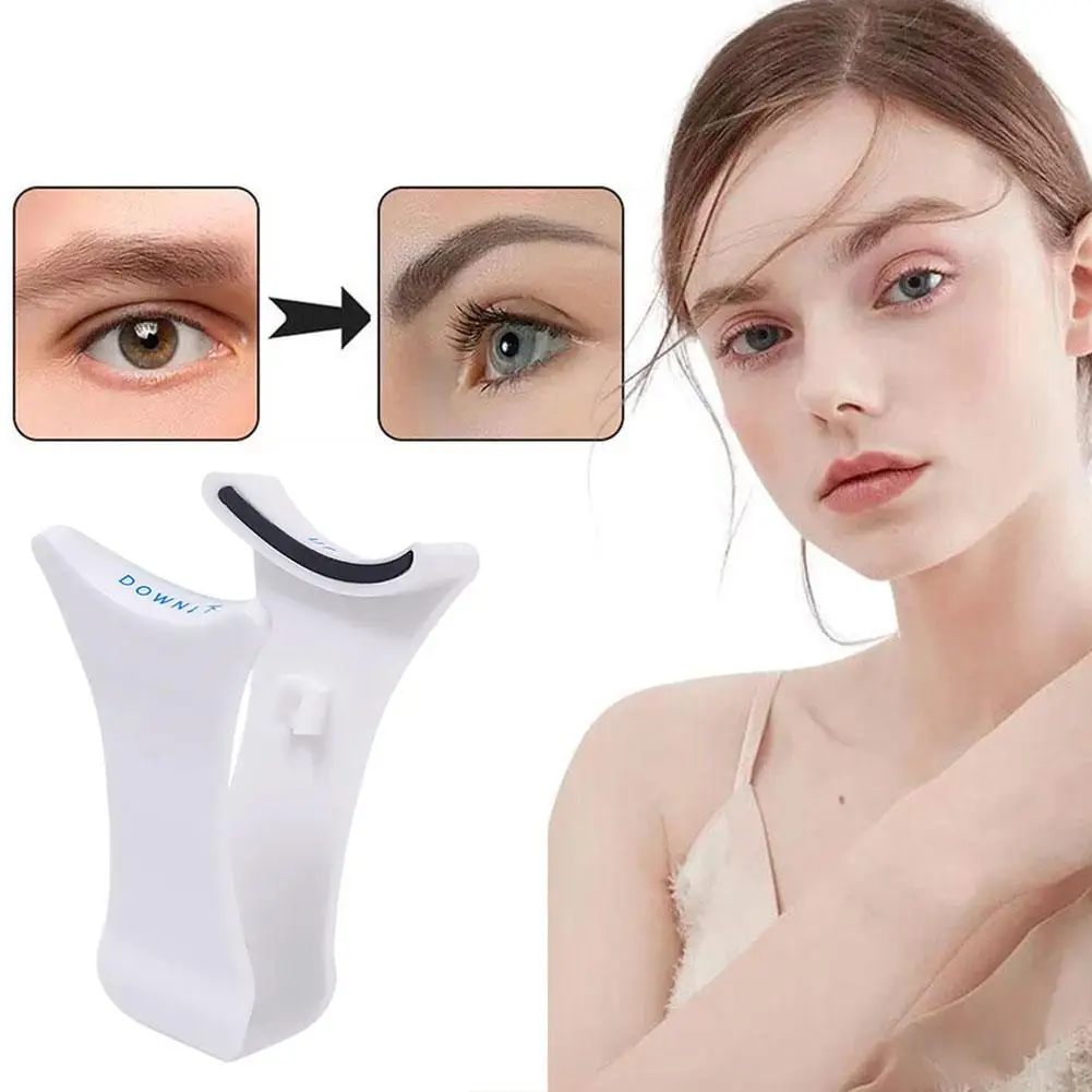 1Pcs Professional Magnetic Extension Applicator False Eyelashes Tweezer Curler Clip Clamp Makeup Tool