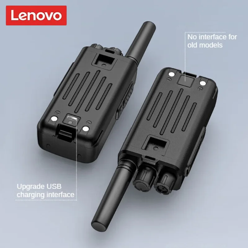 Lenovo C228 Wireless Intercom Long Range Communication Suitable for Outdoor Construction Site Properties Handheld Walkie-talkie